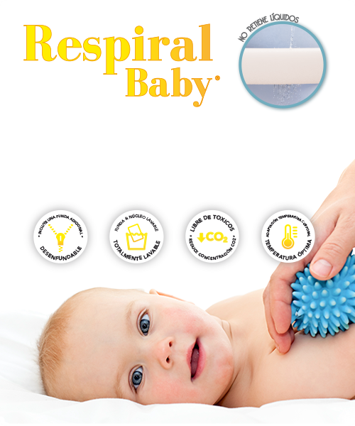 Colchón Minicuna Respiral Baby 80x50x5 de my baby mattress